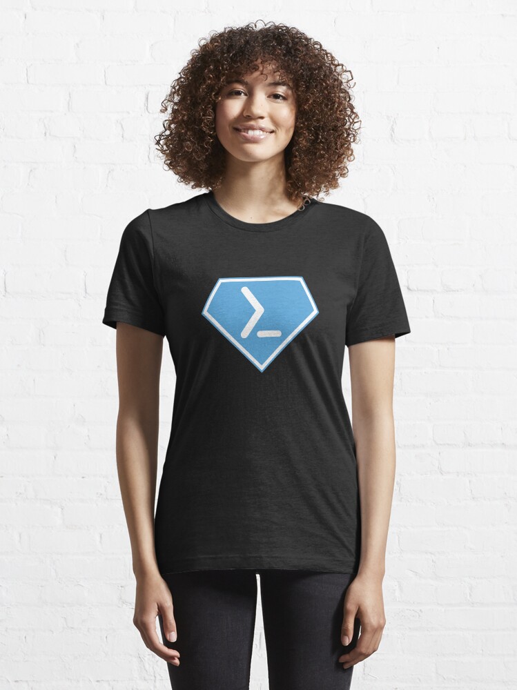 Alternate view of Powershell Super Power Diamond - Balsamic Balance Essential T-Shirt