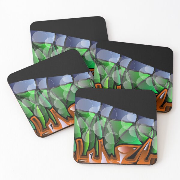 Item preview, Abstract Landscape designed and sold by livianasgifts.