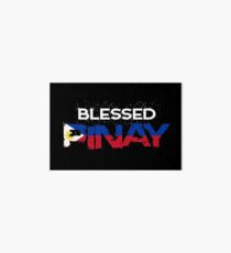 Gesegneter Pinay Galeriedruck