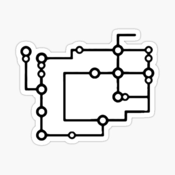 Item preview, Minimalist Kanto Map designed and sold by cnrmccnn.