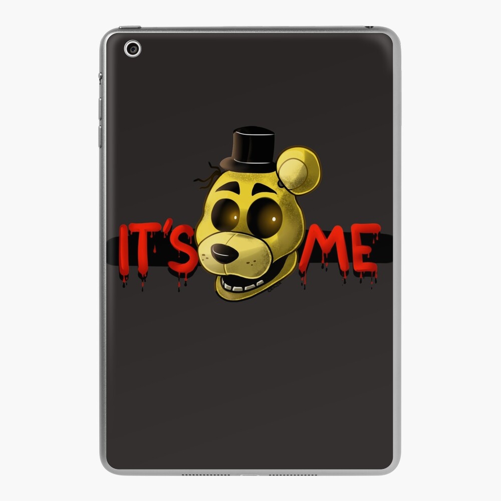 FNAF Golden Freddy Fredbear It's Me Greeting Card for Sale by Bitw1se