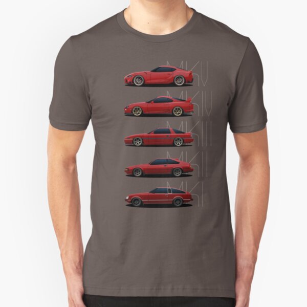 Toyota Supra Generations Slim Fit T-Shirt