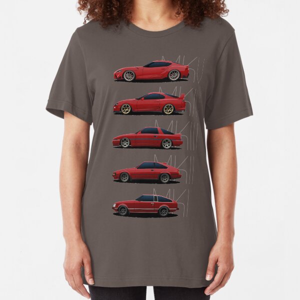 Toyota Supra Generations Slim Fit T-Shirt