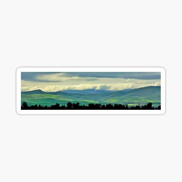 Item preview, Cloudy Foothill Panorama designed and sold by jjohnsueb.