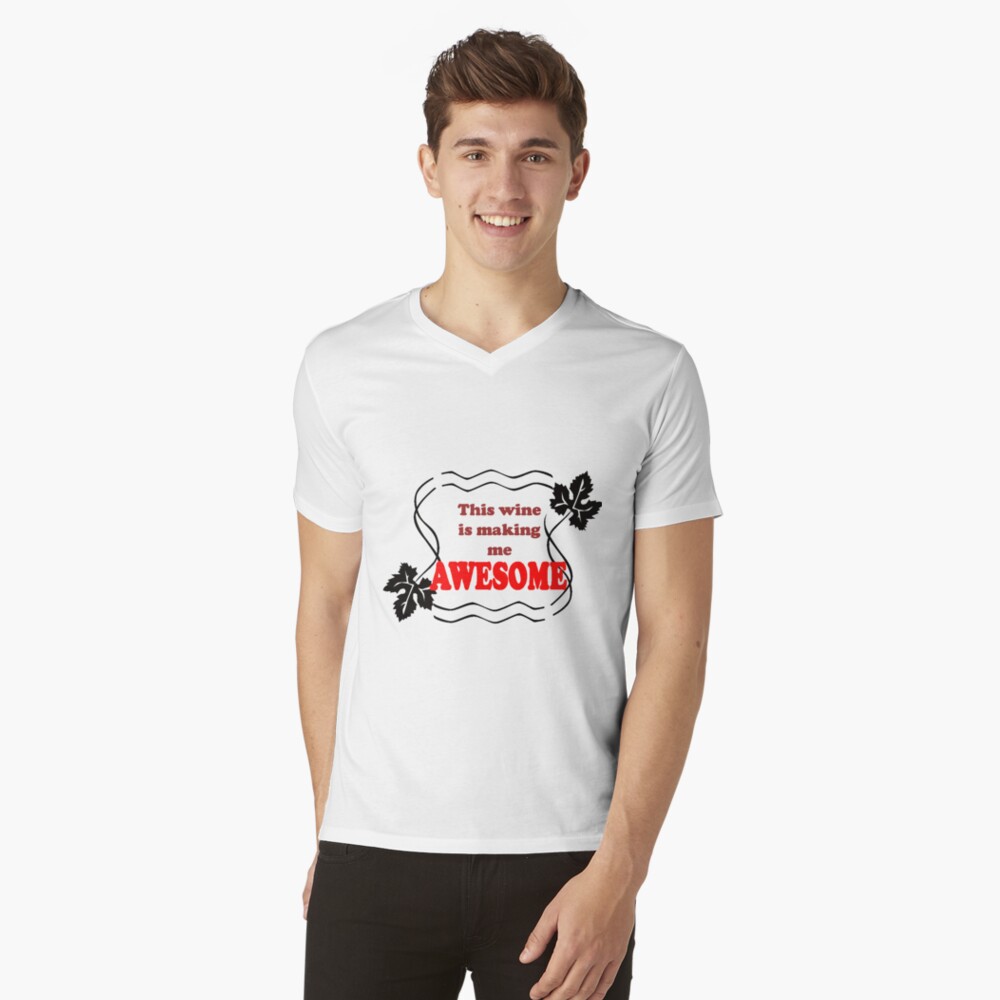 Item preview, V-Neck T-Shirt designed and sold by MagpieSprings.