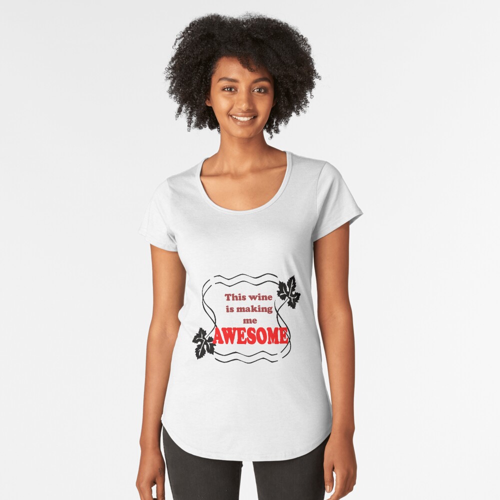 Item preview, Premium Scoop T-Shirt designed and sold by MagpieSprings.