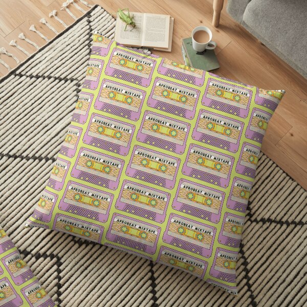 AFROBEAT MIXTAPE Floor Pillow