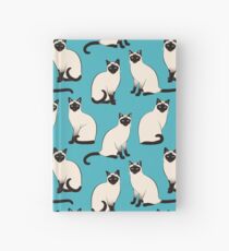 Chats siamois - modèle clairsemé Carnet cartonné