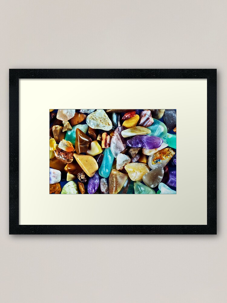 Alternate view of Healing Stones Framed Art Print