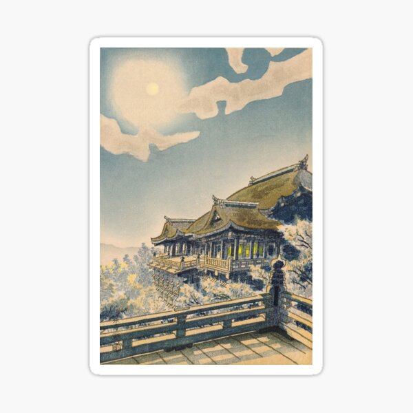 Item preview, Kotozuka Eiichi The Full Moon View at Kiyomizu designed and sold by RBEnt.