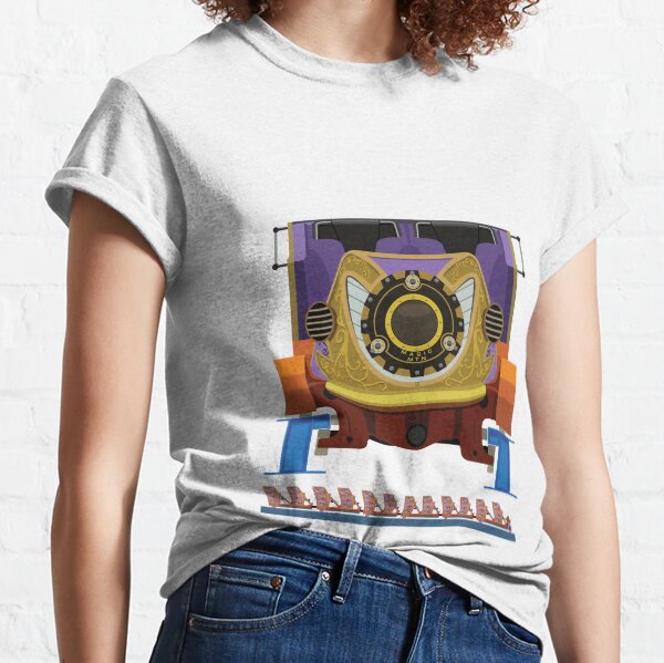 Twisted Colossus Coaster Car Design - Six Flags Magic Mountain Classic T-Shirt