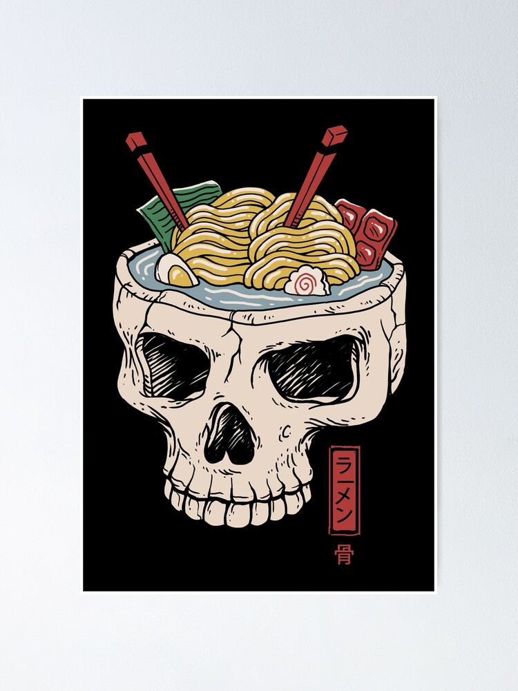 Alternate view of Ramen Brain Poster