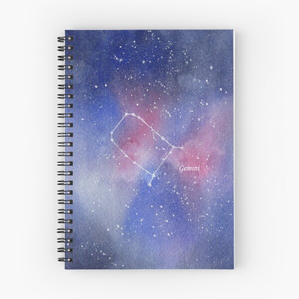 Item preview, Gemini Star Constellation with Galaxy Background designed and sold by Sandra Connelly.