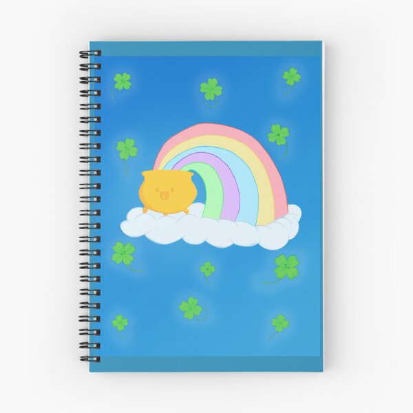 Item preview, Lucky Rainbow Illustration designed and sold by SquibbleDesign.