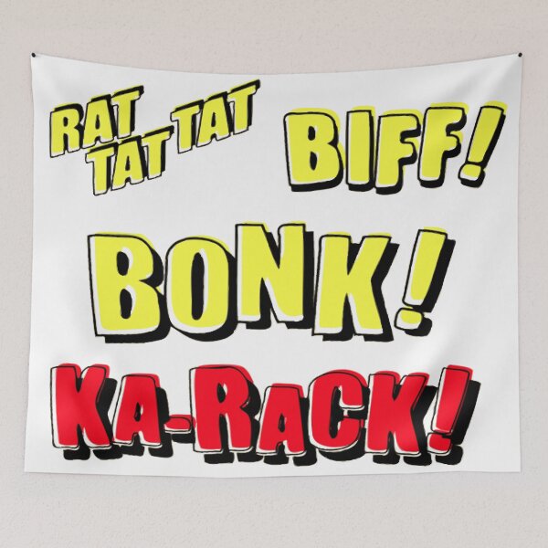 Item preview, COMIC BOOK SOUNDS Pop Art designed and sold by Bruce ALMIGHTY Baker.