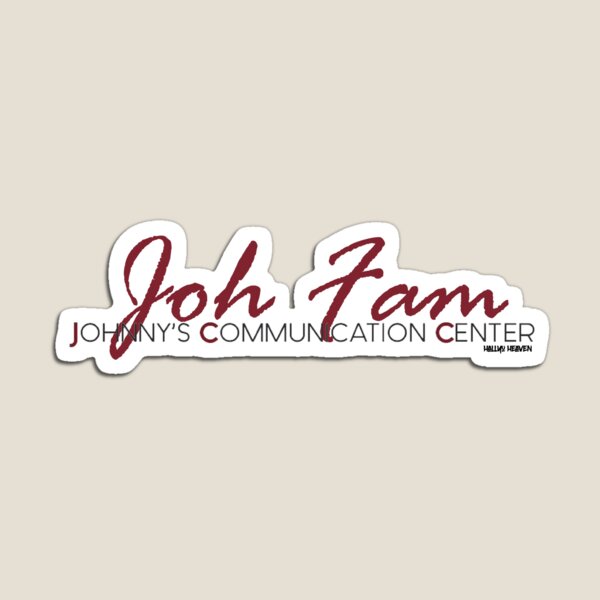 Item preview, Joh Fam! Johnny's Communication Center designed and sold by HallyuHeaven.