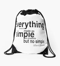 Mochila de cuerdas ALBERT EINSTEIN Pop Art