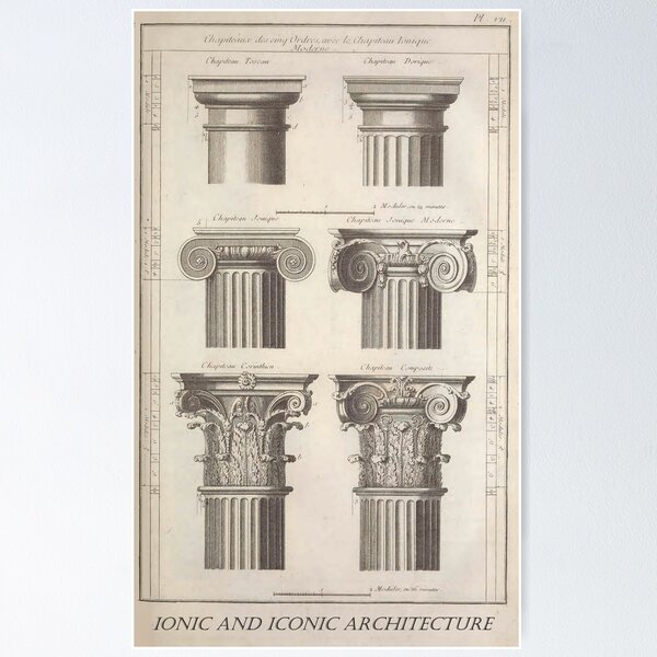 Item preview, Ionic and Iconic Architecture designed and sold by Lowtech.