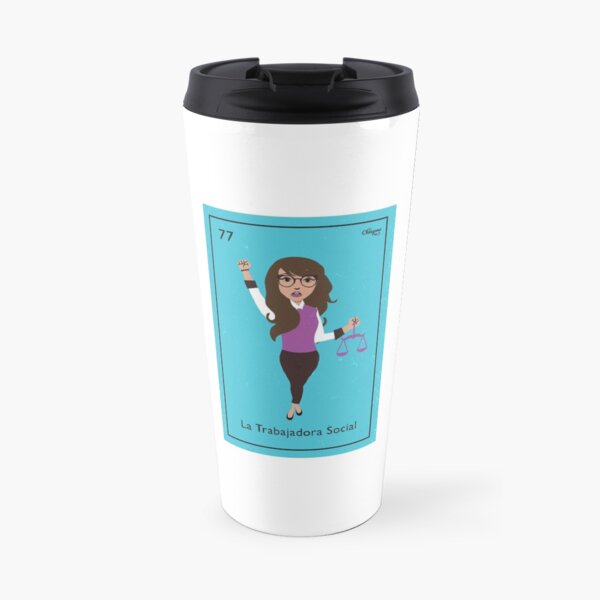 La Trabajadora Social Libra Travel Mug