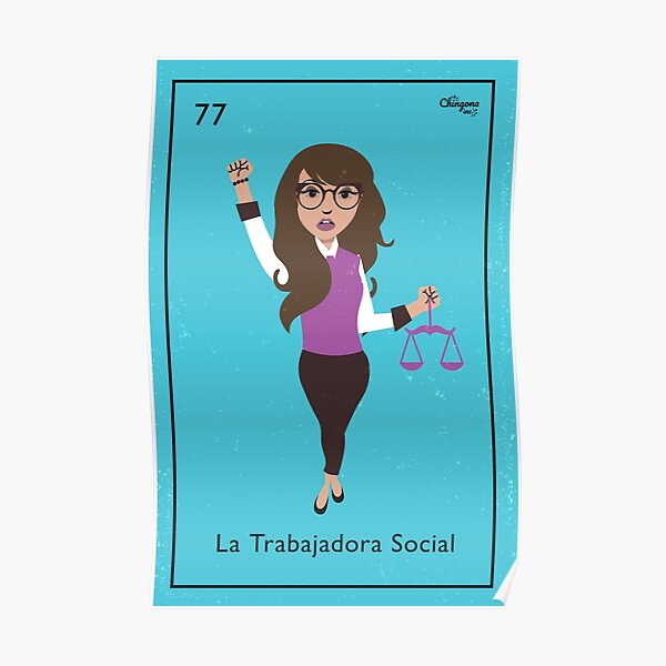 La Trabajadora Social Libra Poster