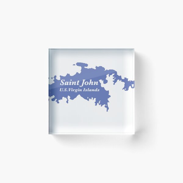 Item preview, Saint John US Virgin Islands designed and sold by AnimalCreations.