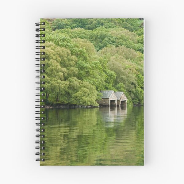 Item preview, Boathouses Llyn Dinas Lake Snowdonia designed and sold by Cameranick.