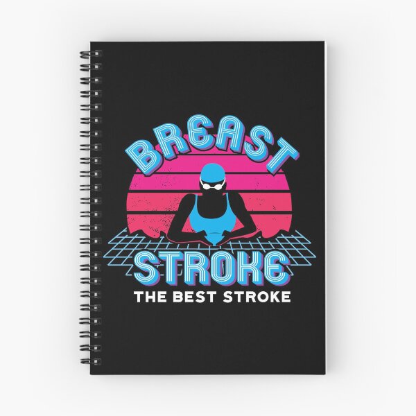 Item preview, Girls Retro Breaststroke Fan Girls Swim Gift designed and sold by oberdoofus.