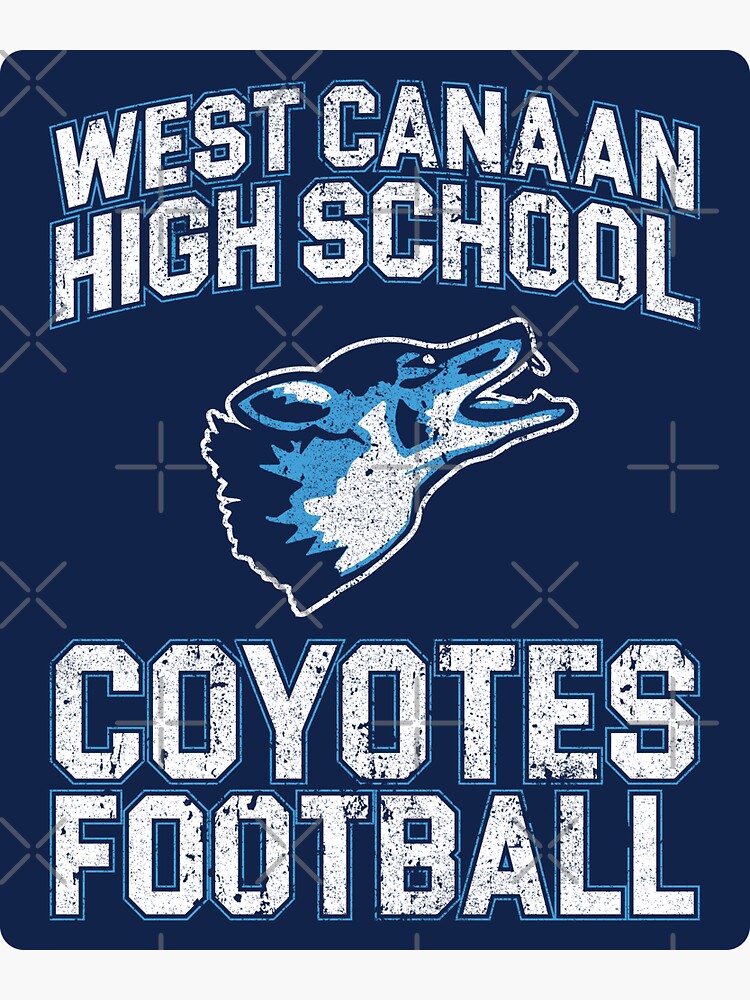West Canaan High Coyotes Sticker for Sale by RockApparel