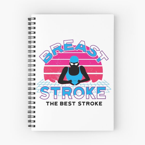 Item preview, Girls Retro Breaststroke Fan 2 Girls Swim Gift designed and sold by oberdoofus.