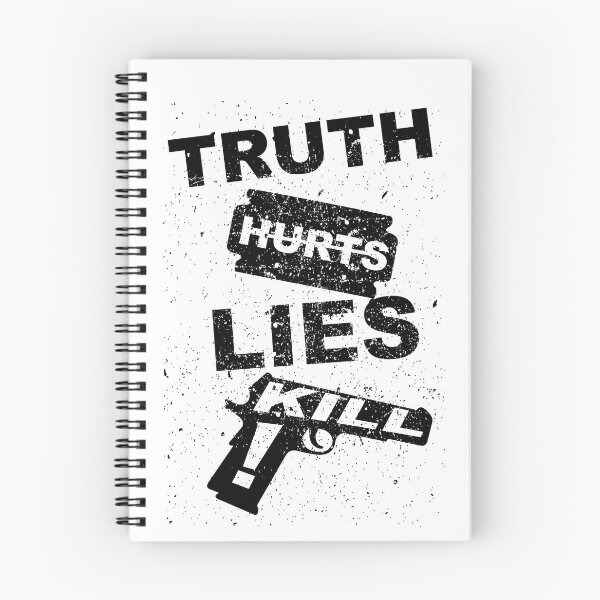 Item preview, Truth Hurts Lies Kill designed and sold by Fb1907.