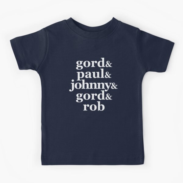 The Hip Members - White - GB Font Kids T-Shirt