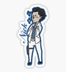 mini Nicolas "Nick" Ghazi Sticker
