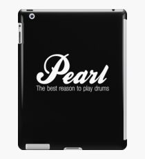 White Pearl Drums iPad Case/Skin