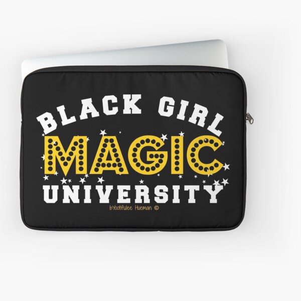 Black Girl Magic University Laptop Sleeve
