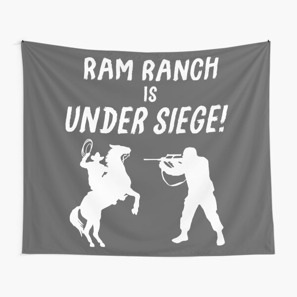 Ram Ranch Is Under Siege! Tapestry