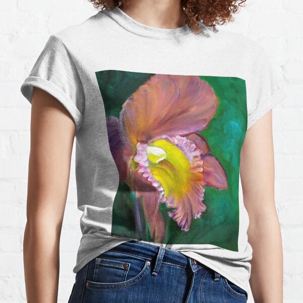 Trend t-Shirt,Aquarelle Blossoming Petals Fashion Personality Customization
