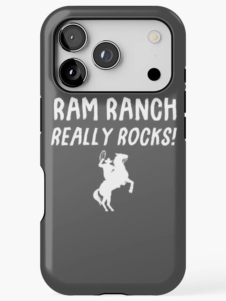 Thumbnail 1 of 4, iPhone Case, Ram Ranch Really Rocks! designed and sold by FuzzCanyon.