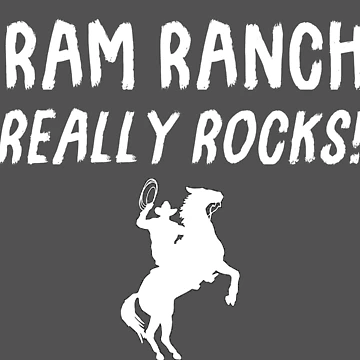 Artwork thumbnail, Ram Ranch Really Rocks! by FuzzCanyon