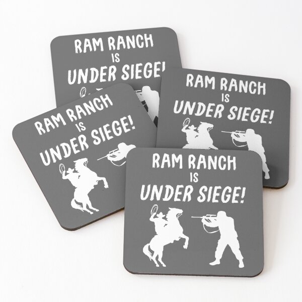 Item preview, Ram Ranch Is Under Siege! designed and sold by FuzzCanyon.
