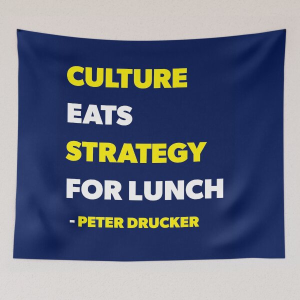 Artikelvorschau, Zitat von Peter Drucker Poster entworfen und verkauft von ZonieDesign.