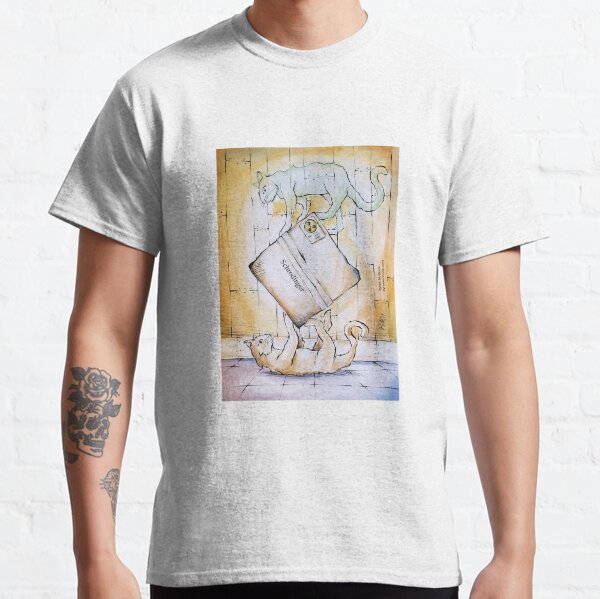 Schrodinger's Cat(s) - labelled box Classic T-Shirt