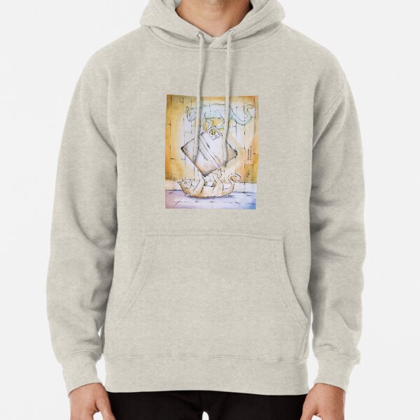 Schrodinger's Cat(s) - labelled box Pullover Hoodie