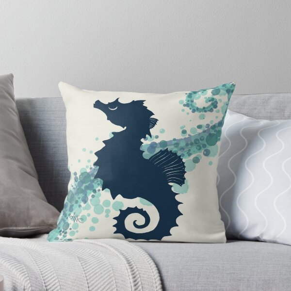 Item preview, Seahorse Silhouette, by Amber Marine © 2015 designed and sold by Amber Marine ~ Wildlife Artist ~ © 2004-2021.