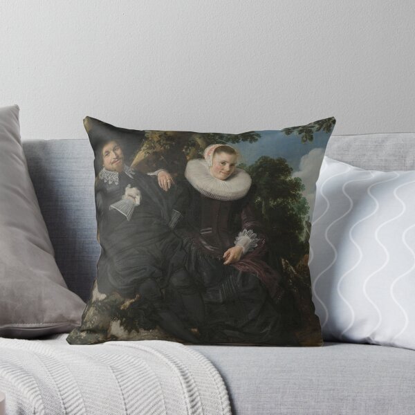 Item preview, Marriage Portrait of Isaac Massa and Beatrix van der Laen - Frans Hals designed and sold by aclmohle.