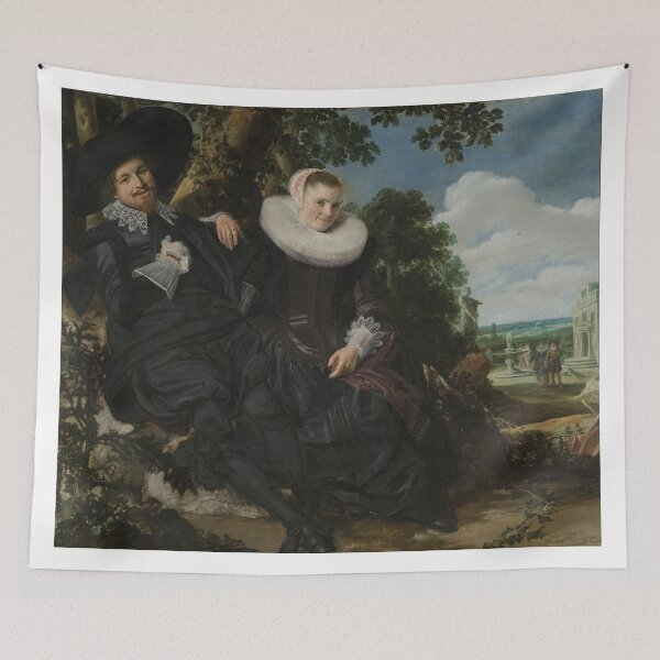 Artikelvorschau, Eheporträt von Isaac Massa und Beatrix van der Laen - Frans Hals entworfen und verkauft von aclmohle.