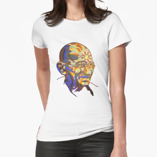 Gandhi - 2008 Tailliertes T-Shirt