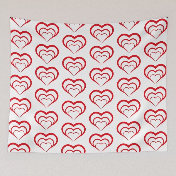 Aperçu de l'œuvre coeur rouge créée et vendue par abaazeem.