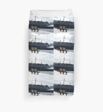 Weekapaug, Rhode Island - Winter 2015 - Breechway Duvet Cover
