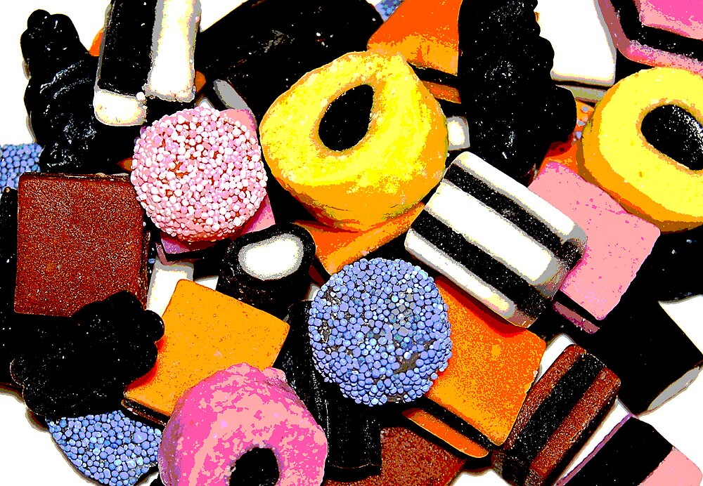 "Liquorice Allsorts" by Lisa Kent Redbubble