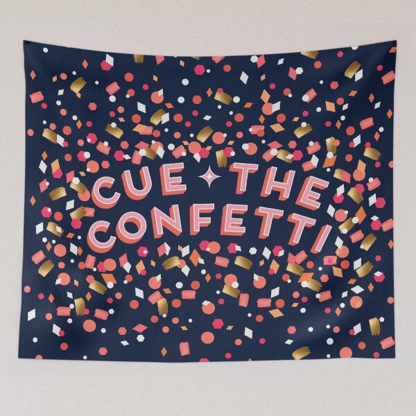 Item preview, Cue the Confetti – Navy Palette designed and sold by Cat Coquillette.